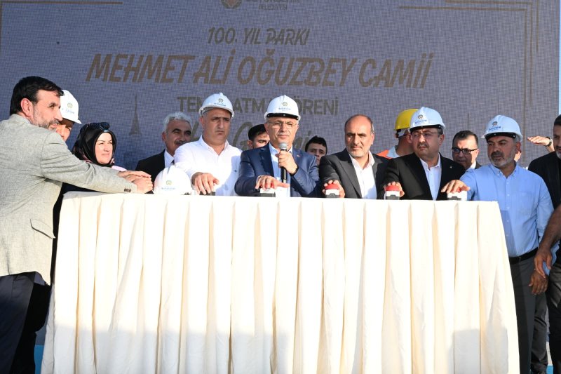 100. Yıl Kent Parkı’nda Cami İçin İlk Adım