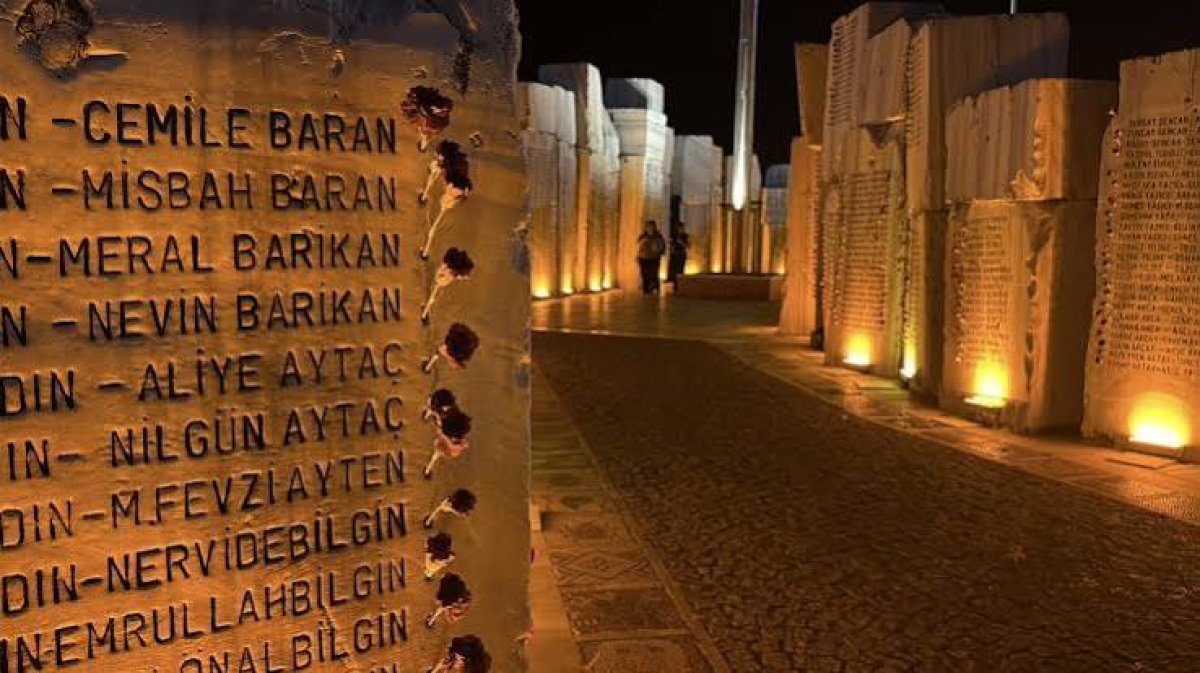 17 Ağustos Marmara Depremi'nin 27. Yıldönümü Anıldı