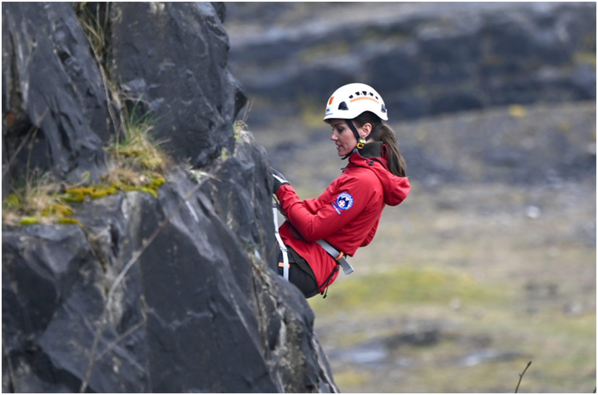 Prenses Kate'in "National Three Peaks Challenge" Başarısı