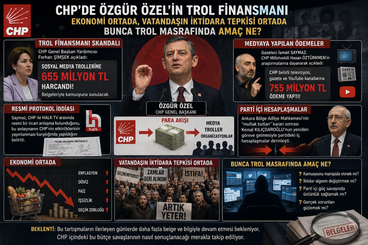 EKONOMİ  ORTADA, VATANDAŞIN İKTİDARA TEPKİSİ ORTADA BUNCA TROL MASRAFINDA AMAÇ NE?