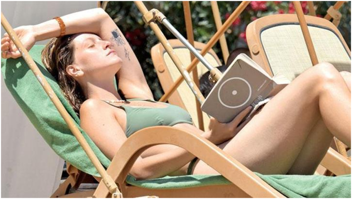 Çağıl Aydıner Bodrum'da Tatil Yapıyor