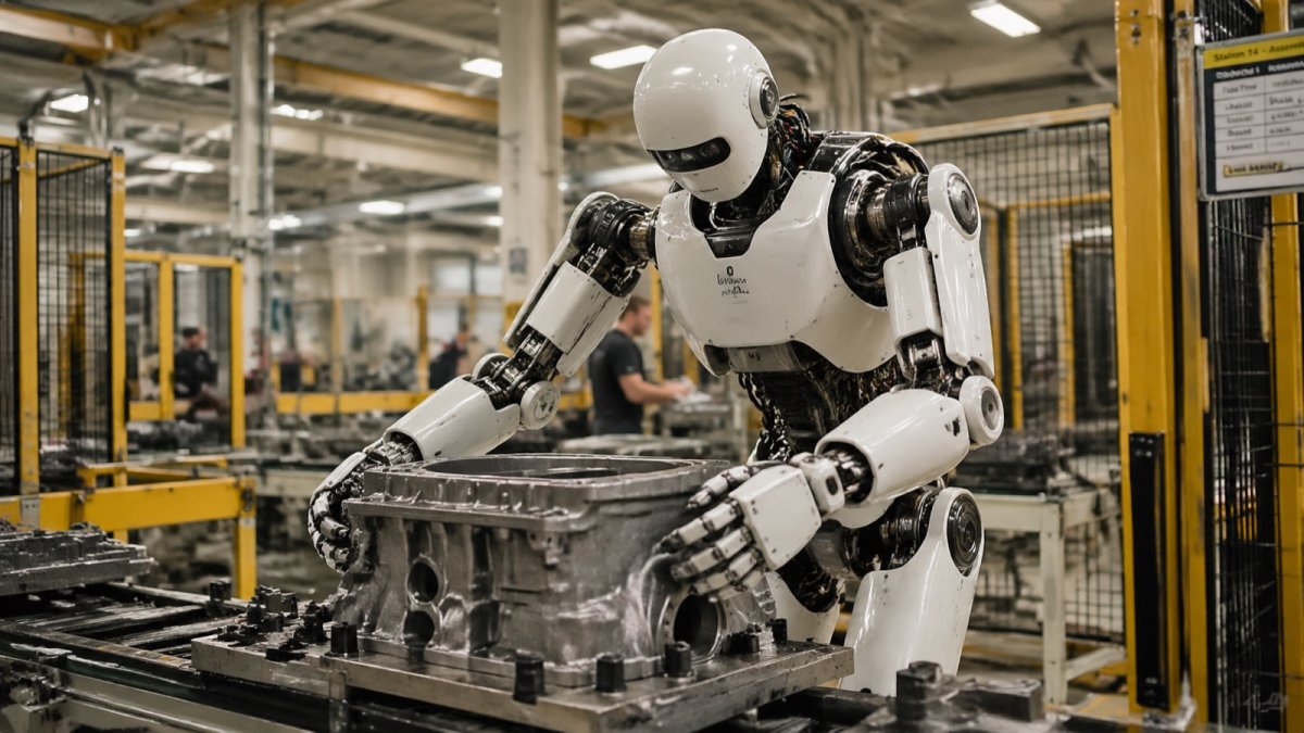 Embodied AI: İnsansı Robotlar Fabrika Zemininde