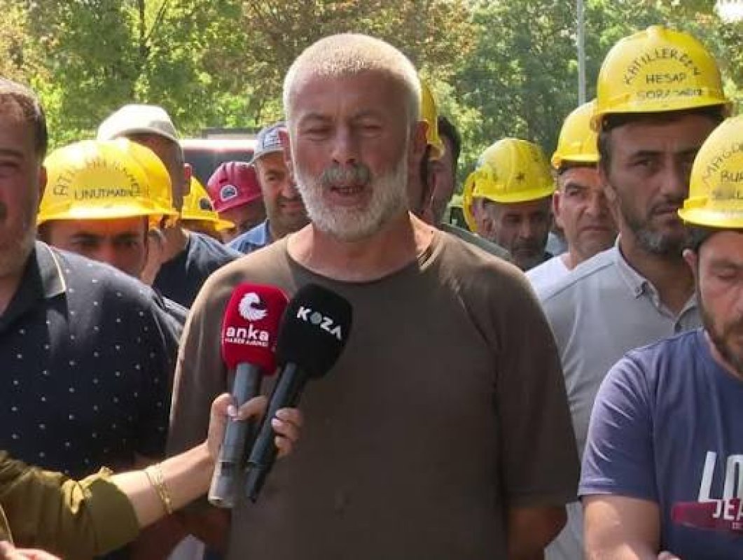 Madencilerin Bakanlık önündeki eylemi 14’üncü gününde