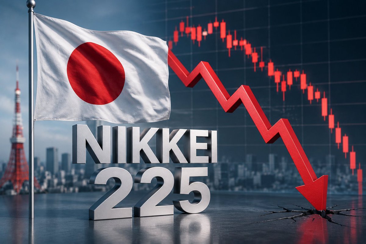 Nikkei 225 Endeksi 11 Haziran'dan bu yana en düşük seviyesine geriledi.