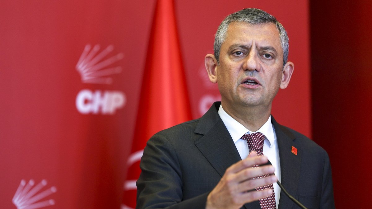 CHP Genel Başkanı Özgür Özel "Yalandan iftiradan bıkmış usanmış durumdayız" 