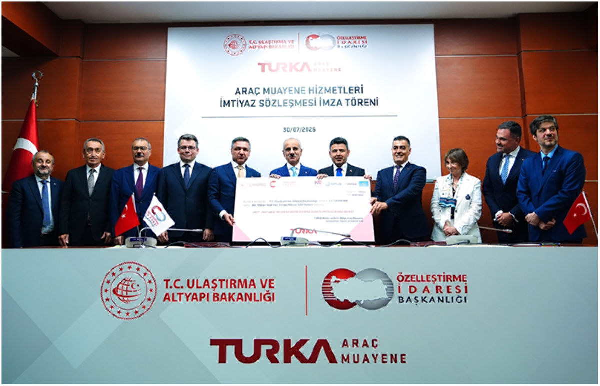 TÜVTÜRK'ün yönetiminde olan araç muayene istasyonları, artık TURKA adlı yeni bir ortaklık tarafından işletilecek.