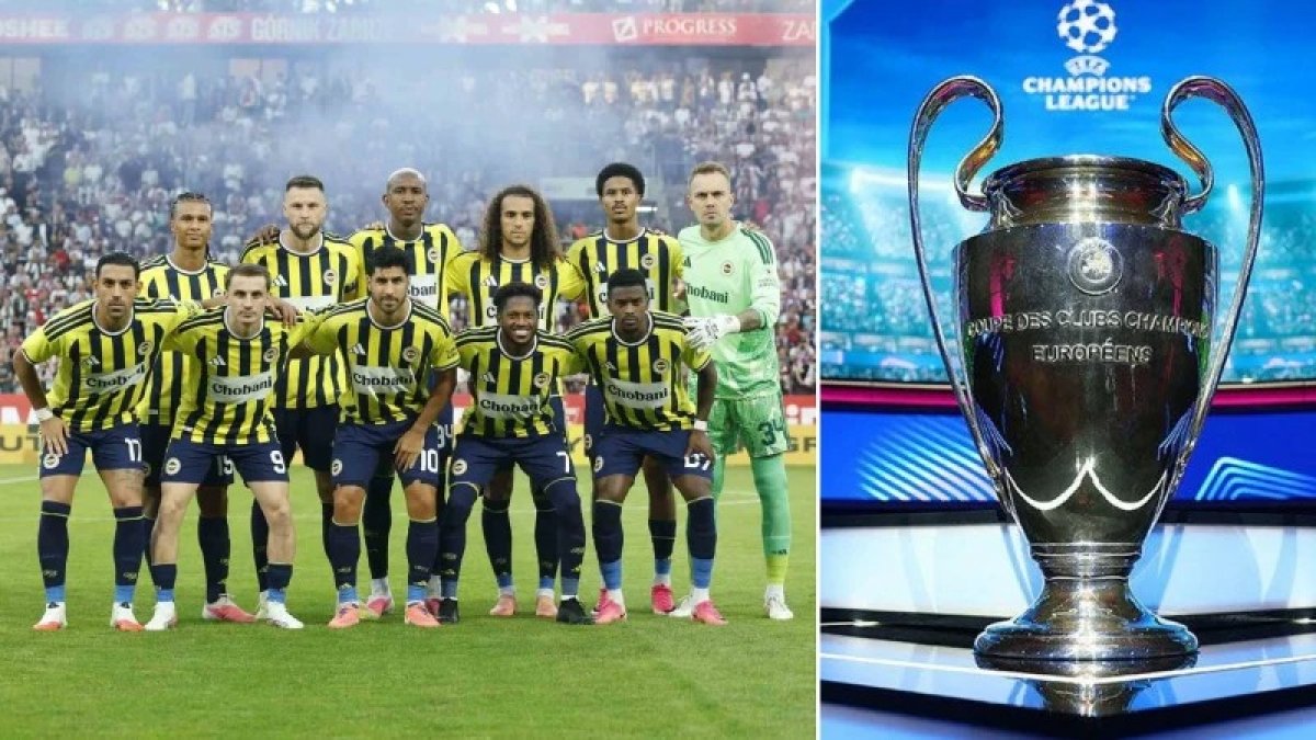UEFA Şampiyonlar Ligi Play-off Kuraları Çekildi: Fenerbahçe'nin Rakibi Belli Oldu