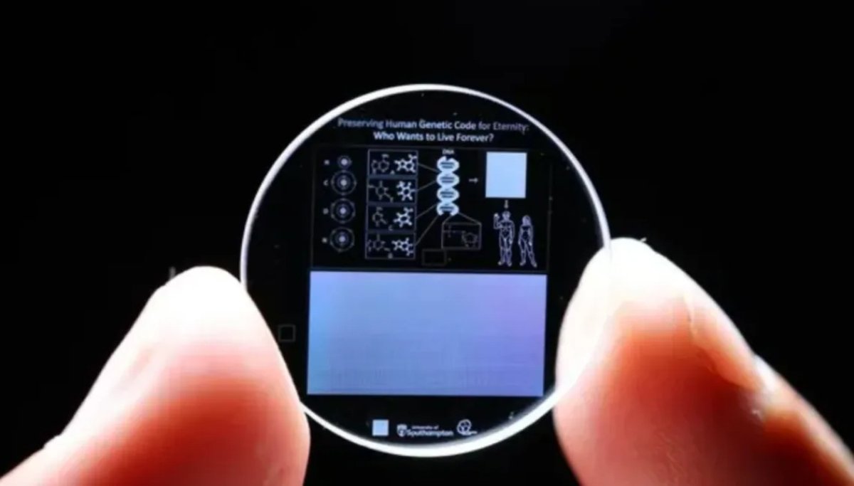 Yeni Depolama Türü: Camda Veri Saklama