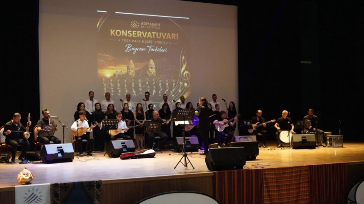 Adıyaman’da Bayram Türküleri Konseri büyük beğeni topladı  - Videolu Haber
