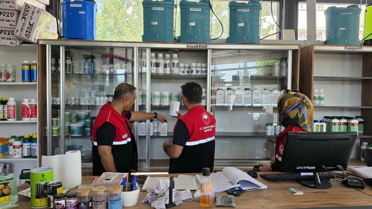 Adıyaman’da bitki koruma ürünlerinde denetimler sıkılaştırıldı