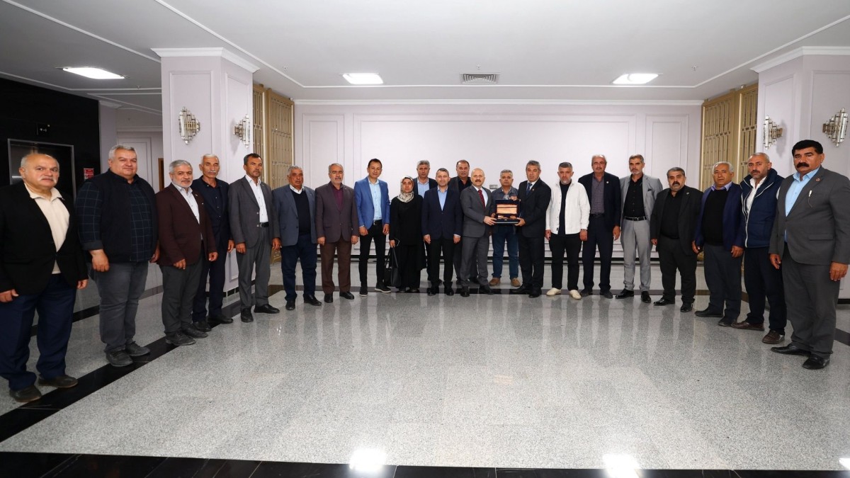 Adıyaman’da Muhtarlardan Vali Varol’a ziyaret