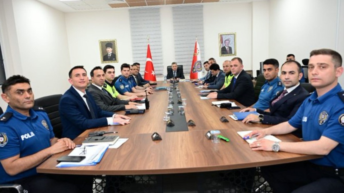 Adıyaman İl Emniyet Müdürlüğü’nde ‘Haftalık Değerlendirme Toplantısı’