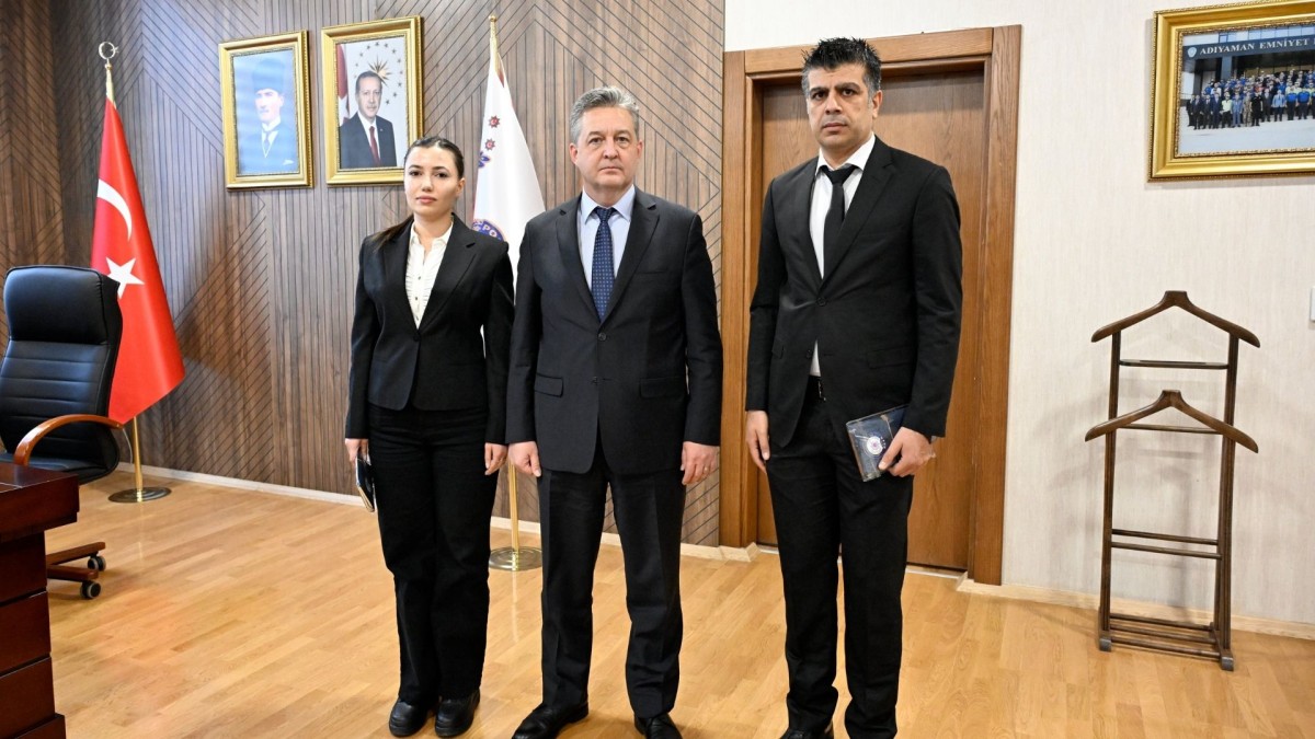 Adıyaman İl Emniyet Müdürlüğü’nde personel görüşmeleri devam ediyor