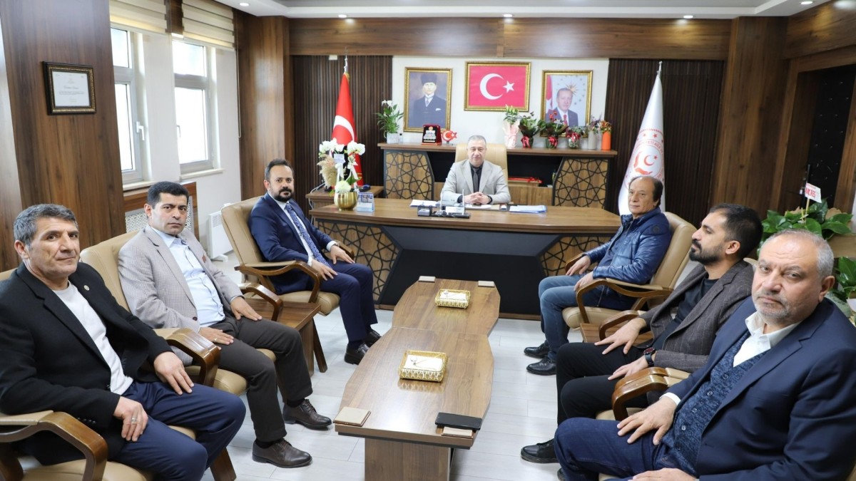 Adıyaman Sağlık-Sen’den İl Müdürü Polat’a 'hayırlı olsun' ziyareti