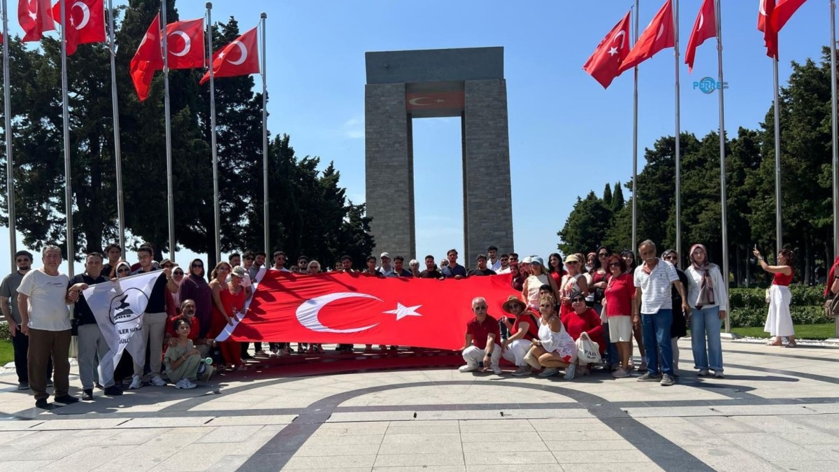 Adıyamanlı gençler Çanakkale’den Akçay’a kültür ve tarih yolculuğuna çıktı