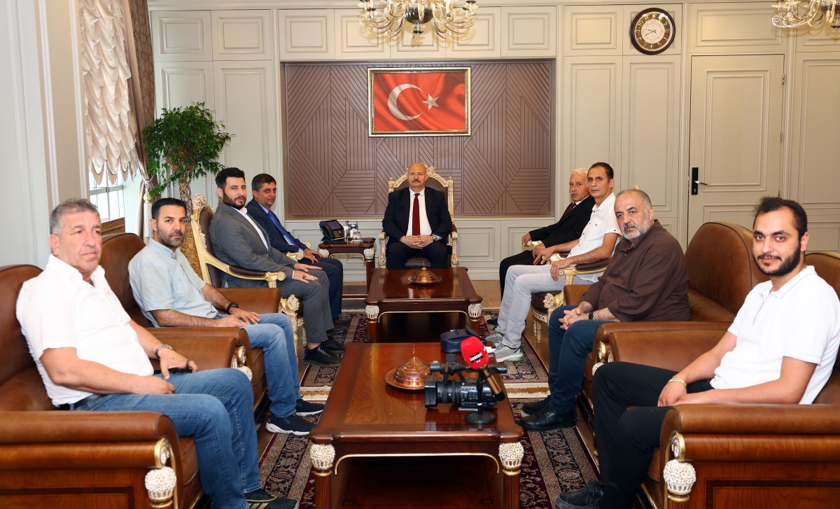 AGAD Yönetiminden Vali Abdullah Küçük’e hayırlı olsun ziyareti