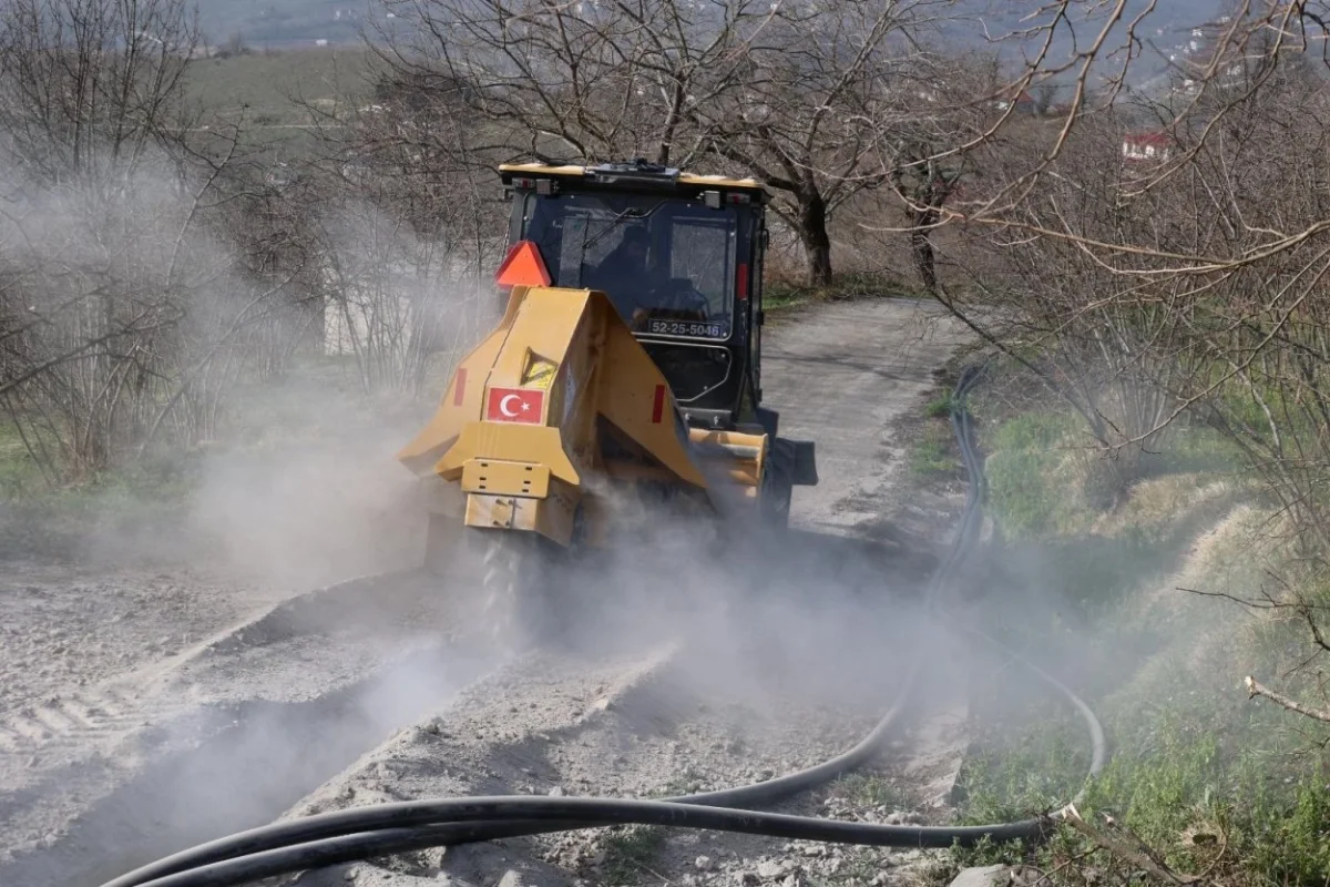Altınordu Karaağaç’a İlave İçme Suyu Hattı