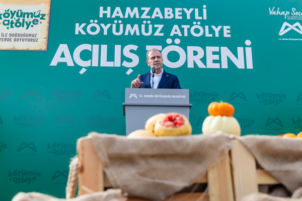 Başkan Seçer: Kırsal kalkınma ile birlikte Mersin tanınsın istiyoruz