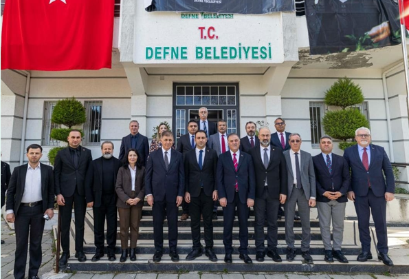 Başkan Tugay, Hatay'da