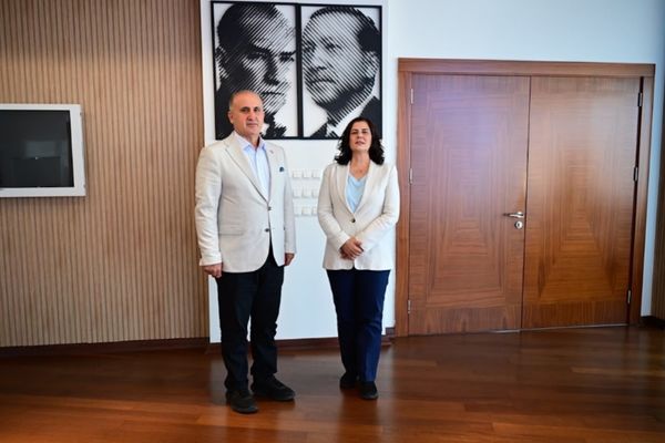 Çerçioğlu, İncirliova Belediye Başkanı Kaya’yı ağırladı