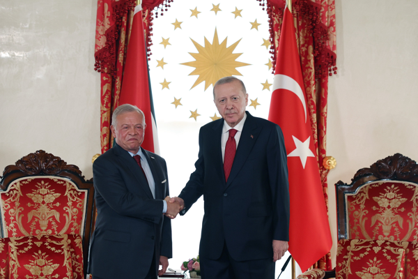 Cumhurbaşkanı Erdoğan, Ürdün Kralı 2. Abdullah ile görüştü