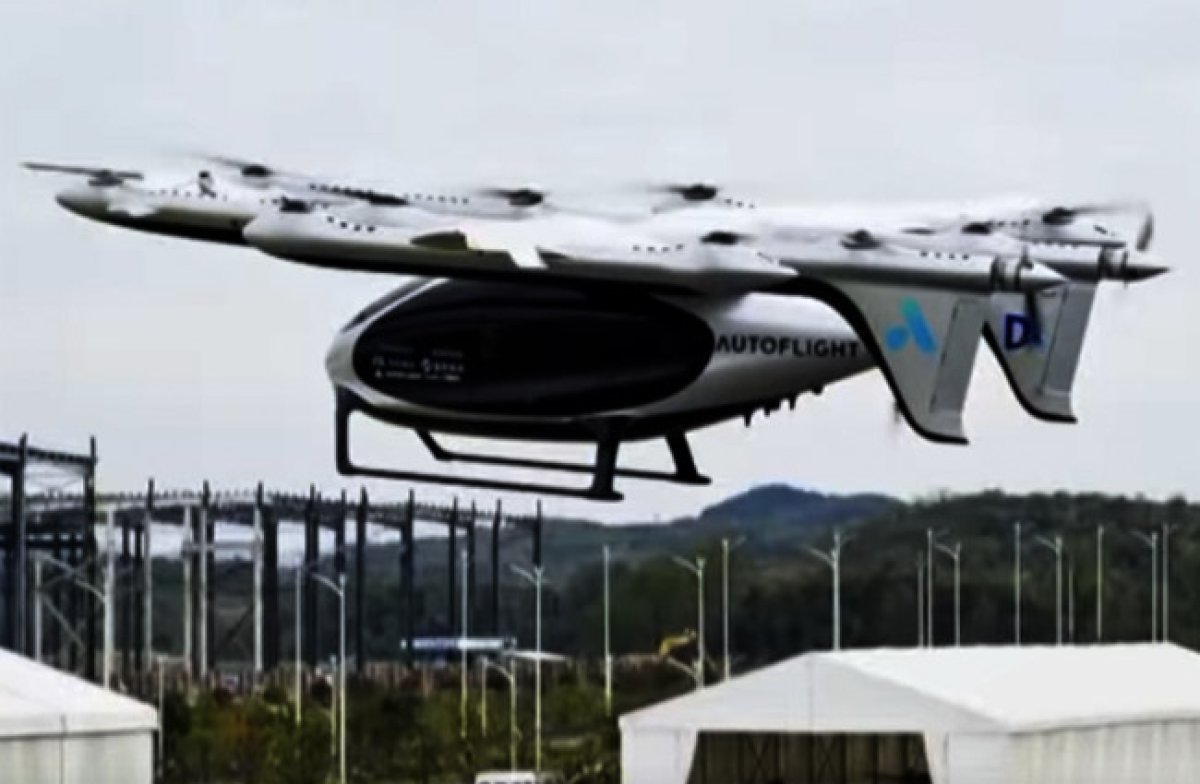 eVTOL Uçak Testleri: UFO Biçiminde Yenilikçi Tasarım