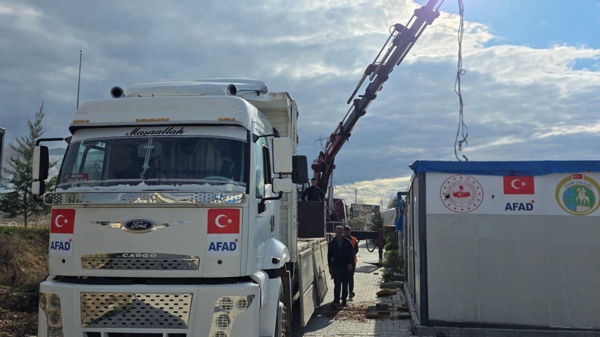 Gölbaşı ilçesinde İzmir Konteyner Kent’in tahliyesi tamamlandı