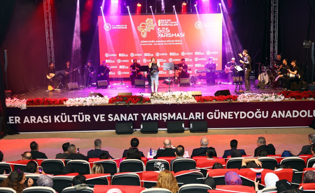 Güneydoğu’nun en güçlü sesleri Adıyaman’da yarıştı