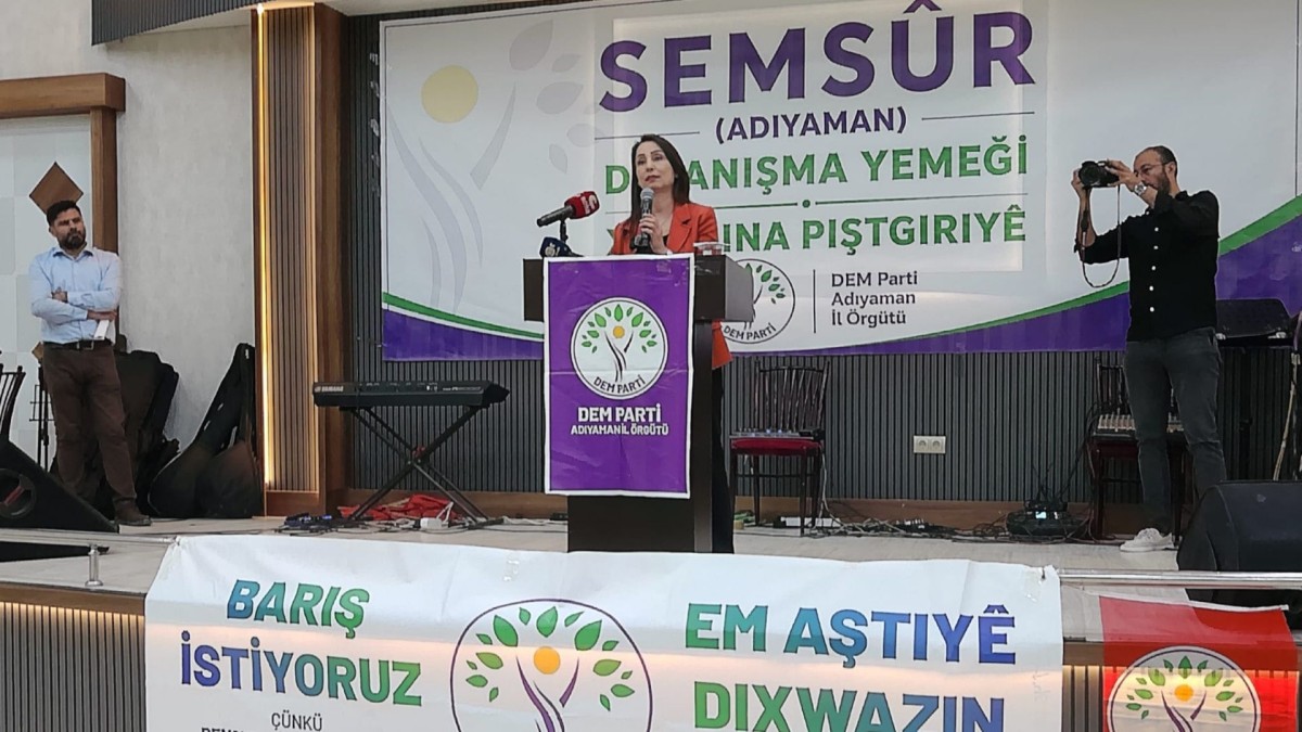 Hatimoğulları Adıyaman'da konuştu: Hiçbir Allah'ın kulu, Kürt yoktur, Kürtçe diye bir dil yoktur diyemez  - Videolu Haber