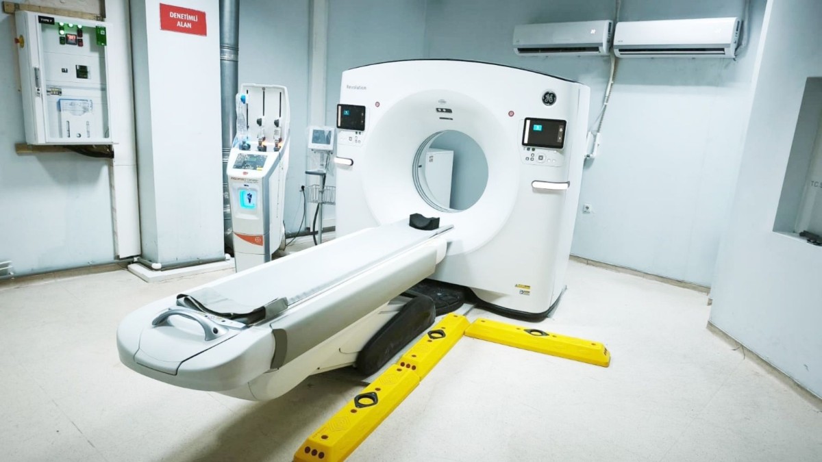 Kahta Devlet Hastanesi’ne yapay zekâ destekli tomografi cihazı
