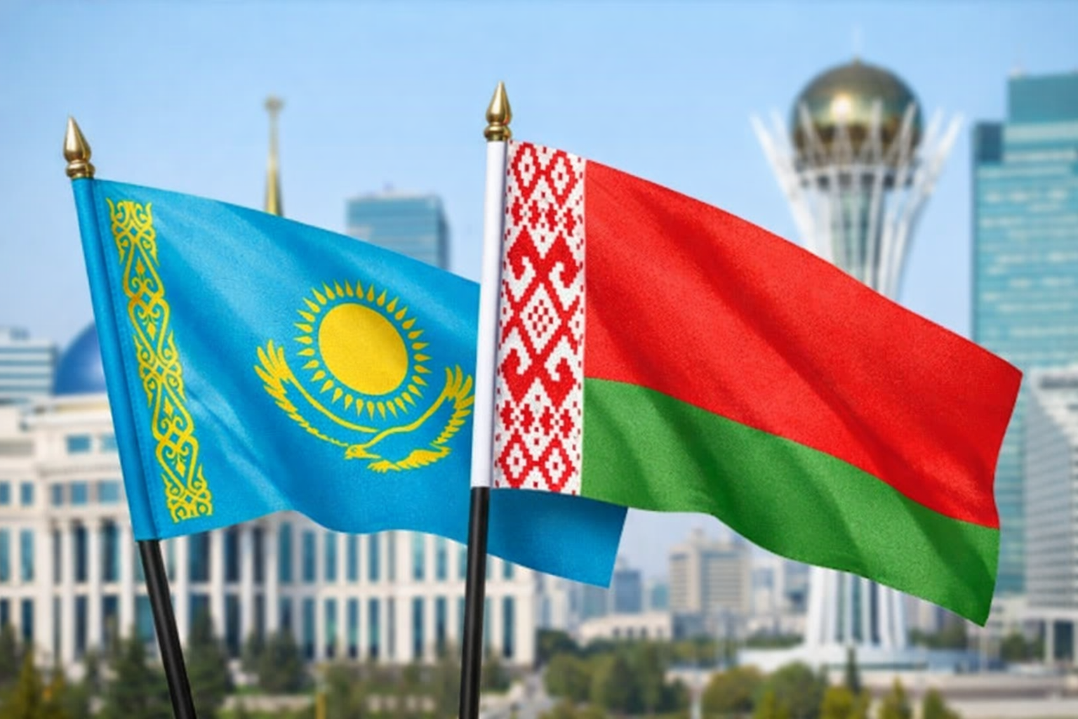 Kazakistan ve Belarus dışişleri bakanları Astana’da görüştü