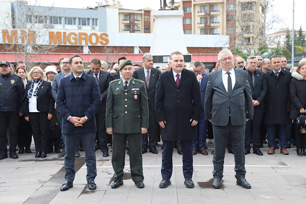 Kuva-yı Milliye Kahramanı Şehit Hamdi Bey, Edremit’te anıldı