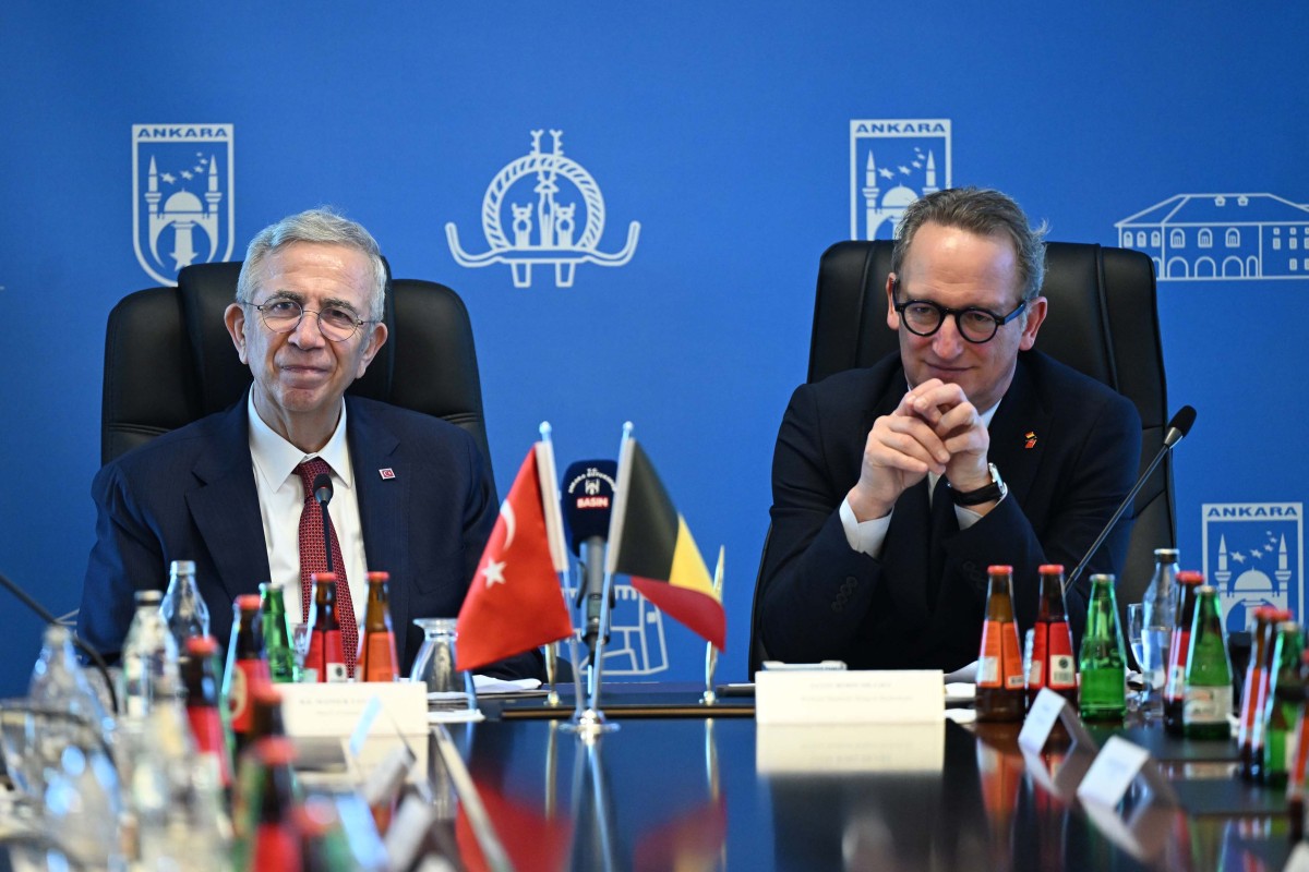 Mansur Yavaş, Brüksel Heyetini Ağırladı