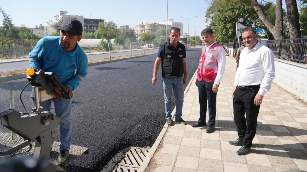 Mimar Sinan Mahallesi’nde altyapının ardından asfalt serimi başladı  - Videolu Haber