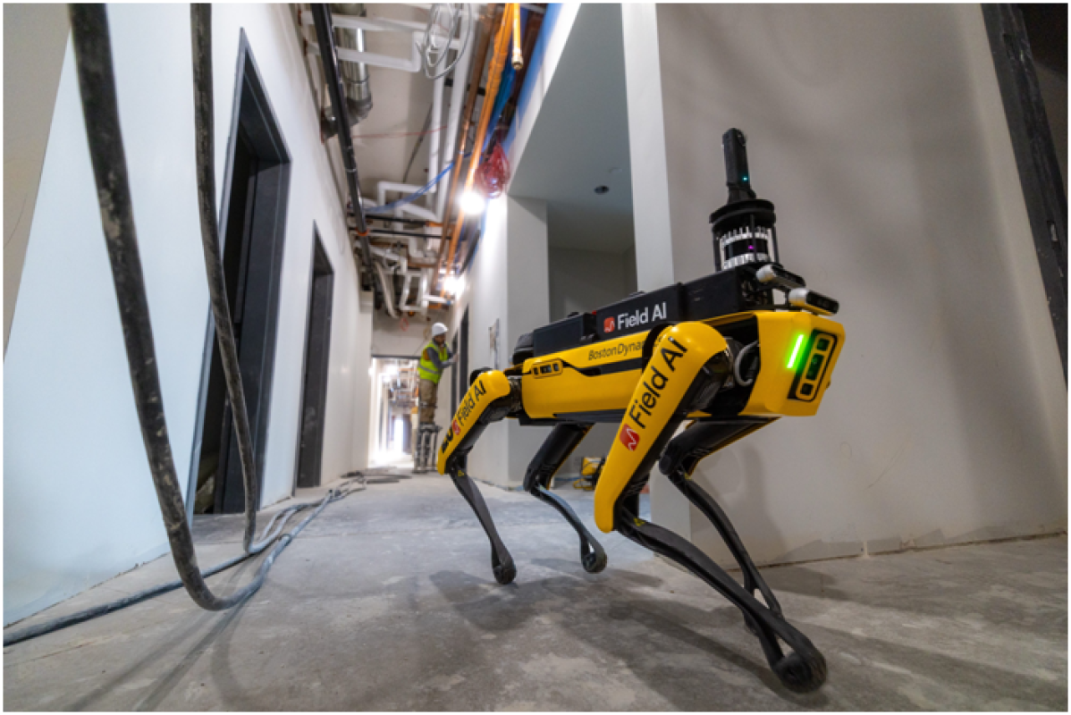 Dubai'de Yapay Zeka Destekli Robotlar İnşaatta Görev Alacak