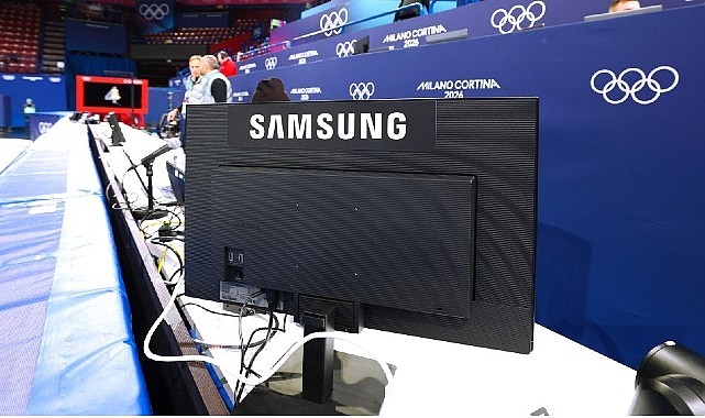 Samsung Odyssey monitörleri, Milano Cortina 2026 Kış Olimpiyat Oyunları’nda gerçek zamanlı hakemlik ve yayın operasyonlarını destekledi