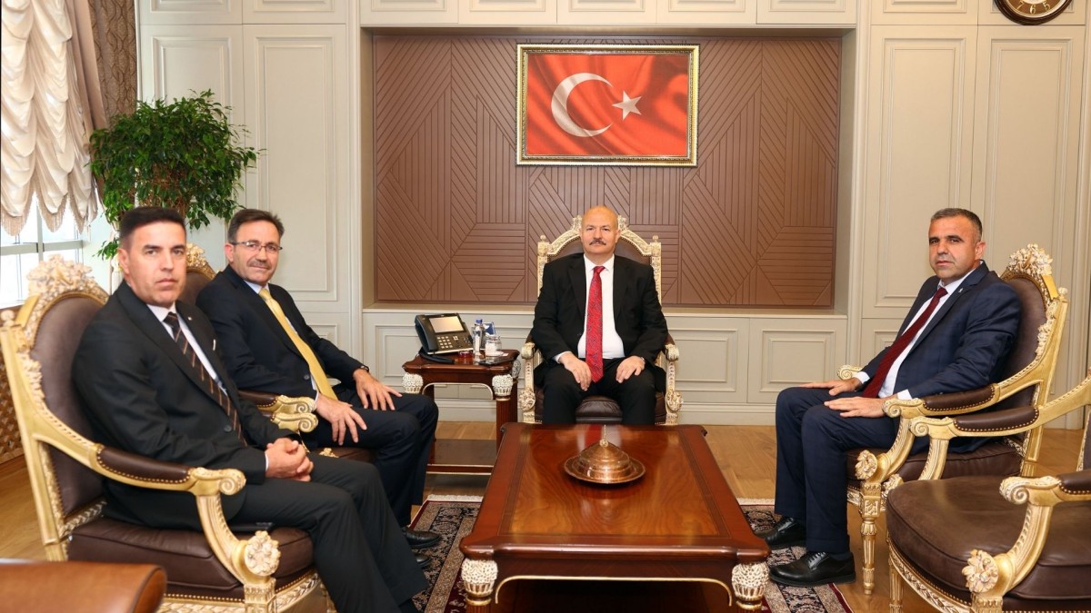 Sincik Belediye Başkanı Korkut’tan Vali Küçük’e hayırlı olsun ziyareti