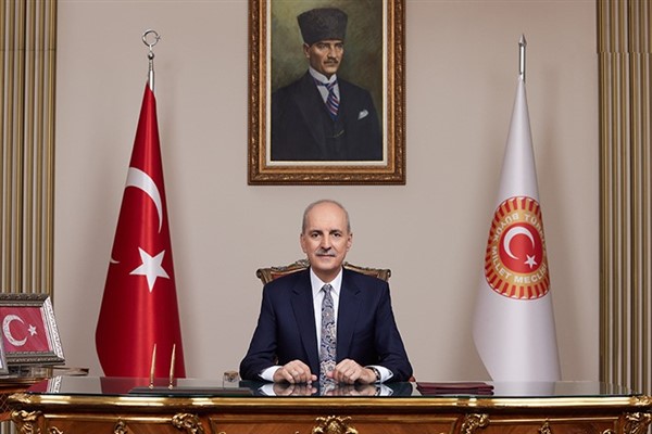TBMM Başkanı Kurtulmuş, Finlandiya Dışişleri Bakanı Valtonen ile görüştü