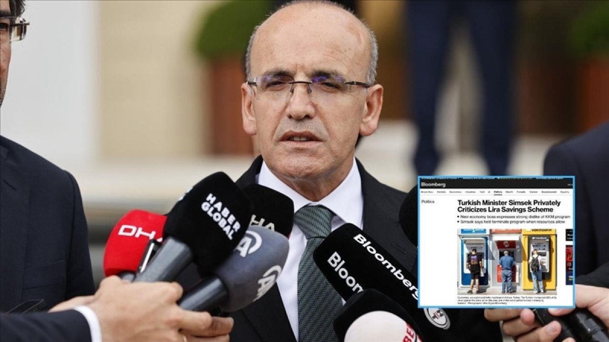 Hazine ve Maliye Bakanı Mehmet Şimşek'in Basın Toplantısı