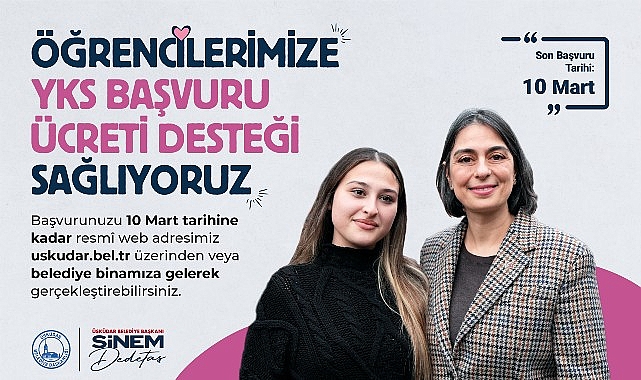 Üsküdar Belediyesi YKS Desteği