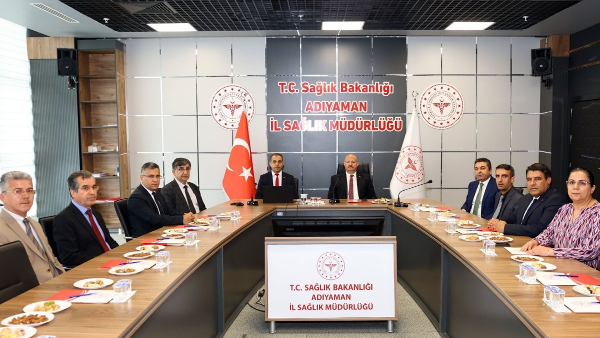 Vali Abdullah Küçük’ten İl Sağlık Müdürlüğü’ne ziyaret