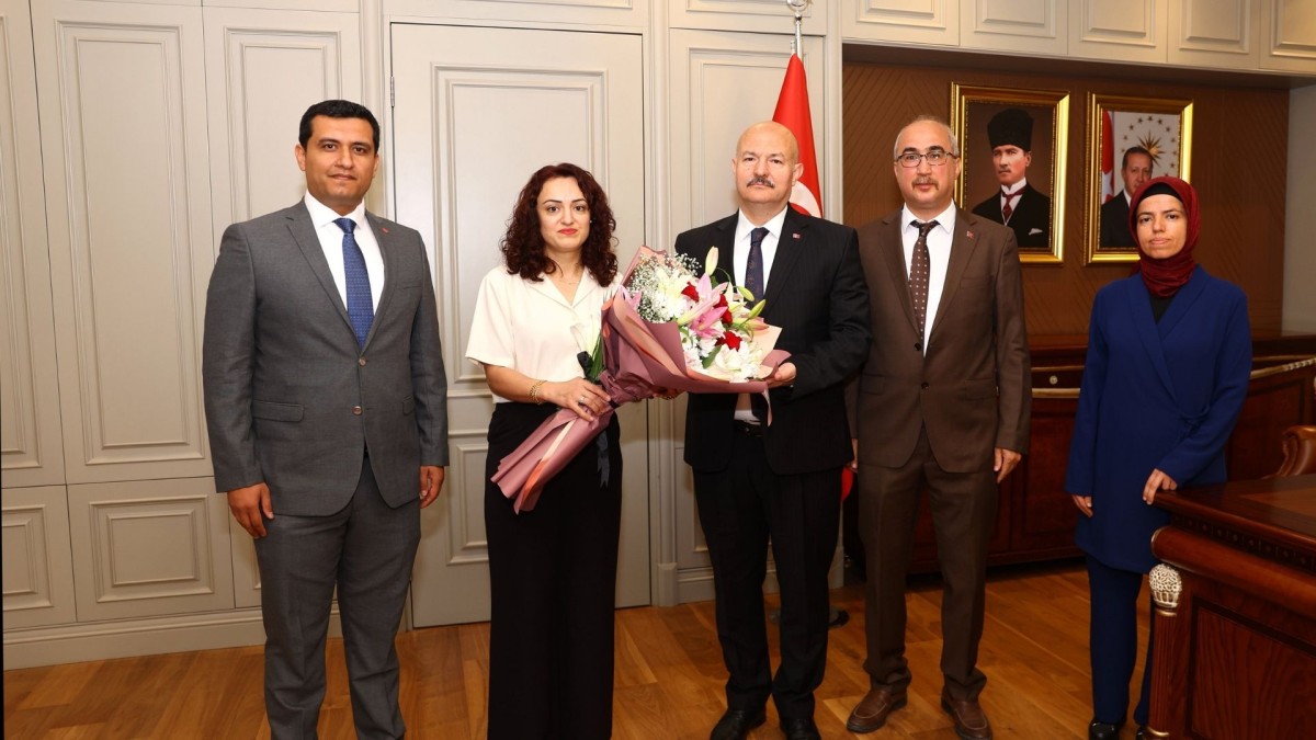 Vali Küçük, Dünya Çevre Haftası kapsamında heyeti kabul etti
