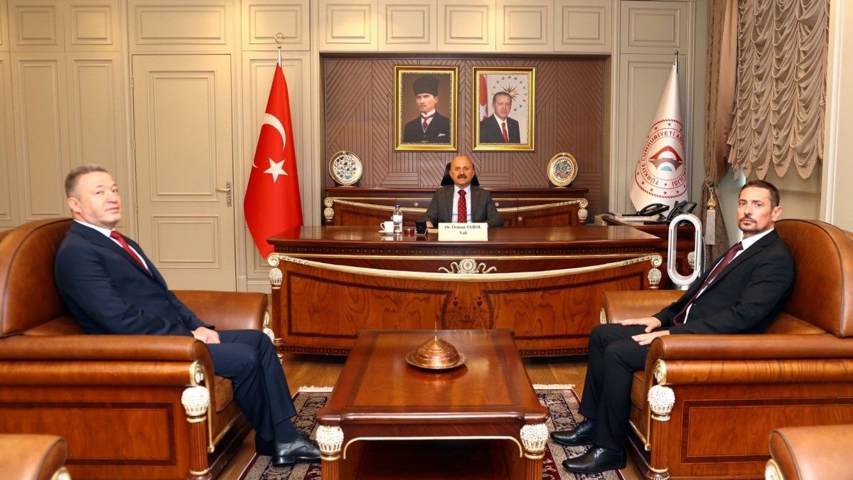 Vali Varol’a teşekkür ve tebrik ziyaretleri