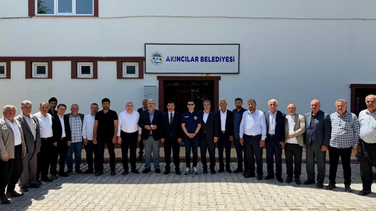 Vali Yardımcısı Göktaş ve beraberindeki heyetten Kahta Akıncılar Belediyesi’ne ziyaret