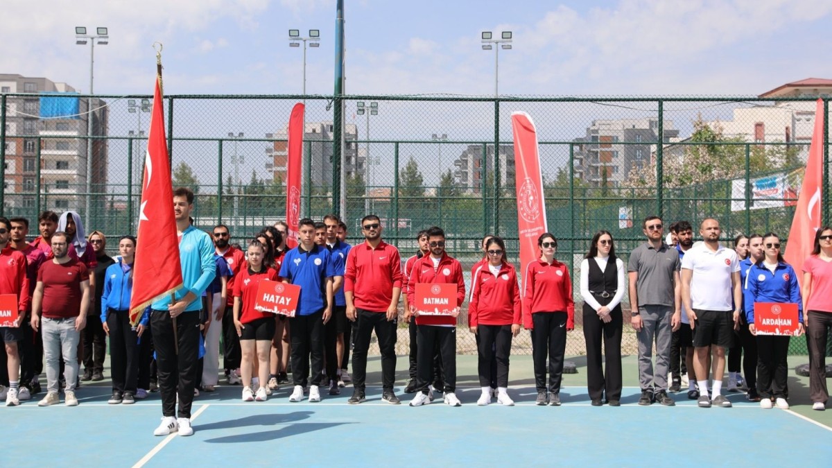 YURTLİG Türkiye Tenis Şampiyonası Adıyaman’da başladı