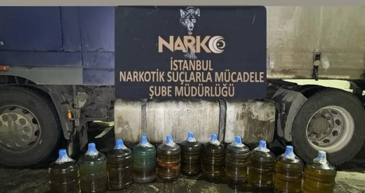 İstanbul Sarıyer'de Metamfetamin Operasyonu