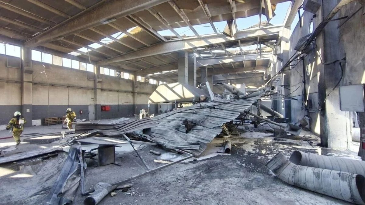 İzmir Torbalı'da Metal Fabrikasında Patlama